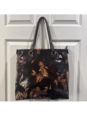 Limited Sakroots Artist Circle Treehouse Collection Birds Coated Canvas ToteBag